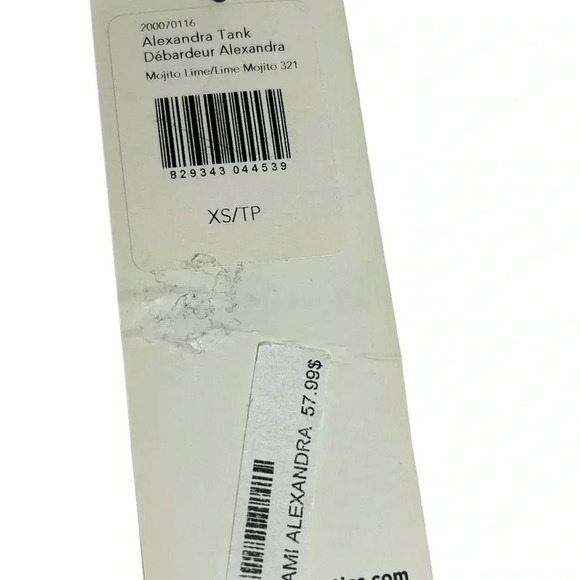 Y2K KARMA ATHLETICS bright neon yellow halter cami tank top,cut out ,straps - Picture 11 of 15